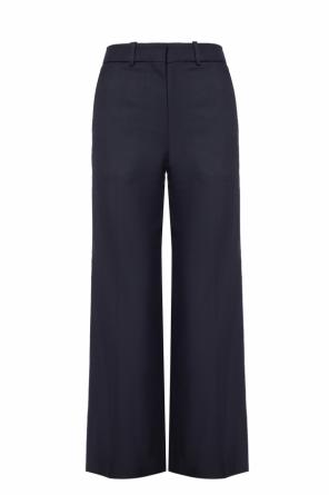 Pleat-front flared pants, zdjęcie 1 Pleat-front flared pants od Victoria Beckham